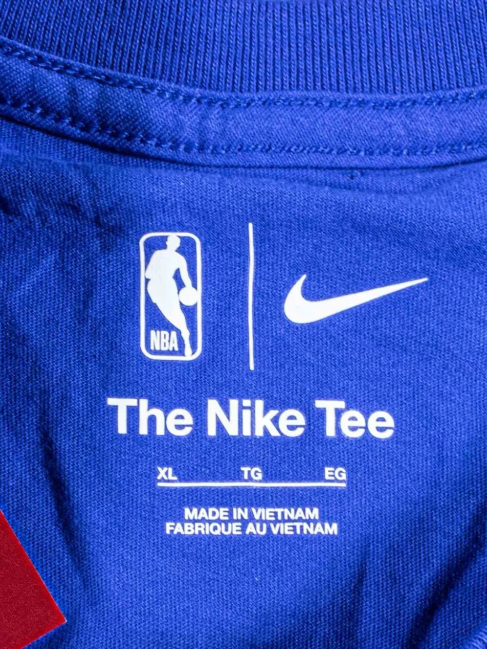 New York Knicks Men's Nike NBA Practice Long-Sleeve T-Shirt XL Blue